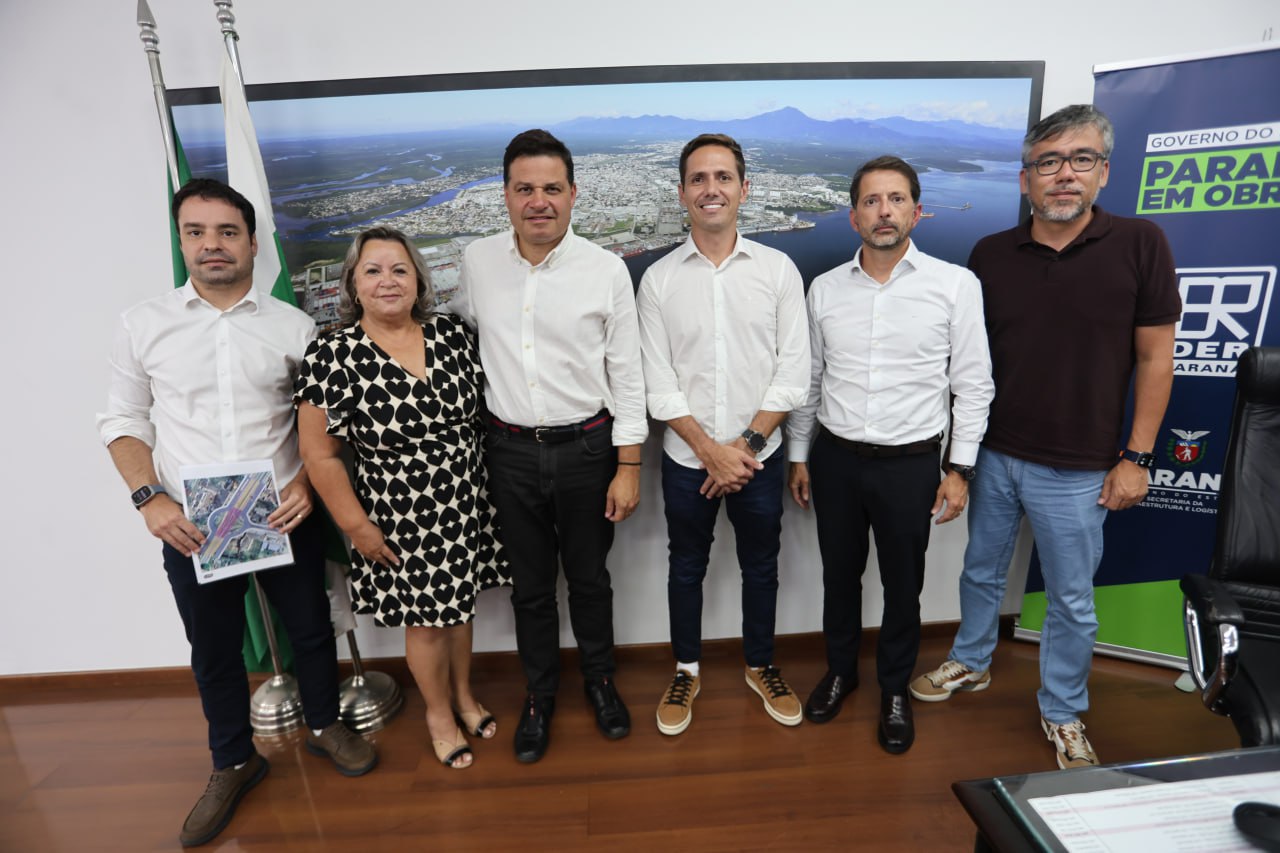 Câmara de Pontal do Paraná acompanha avanço do projeto do viaduto em Praia de Leste