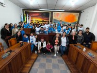 Câmara de Pontal do Paraná recebe primeira visita escolar de 2025