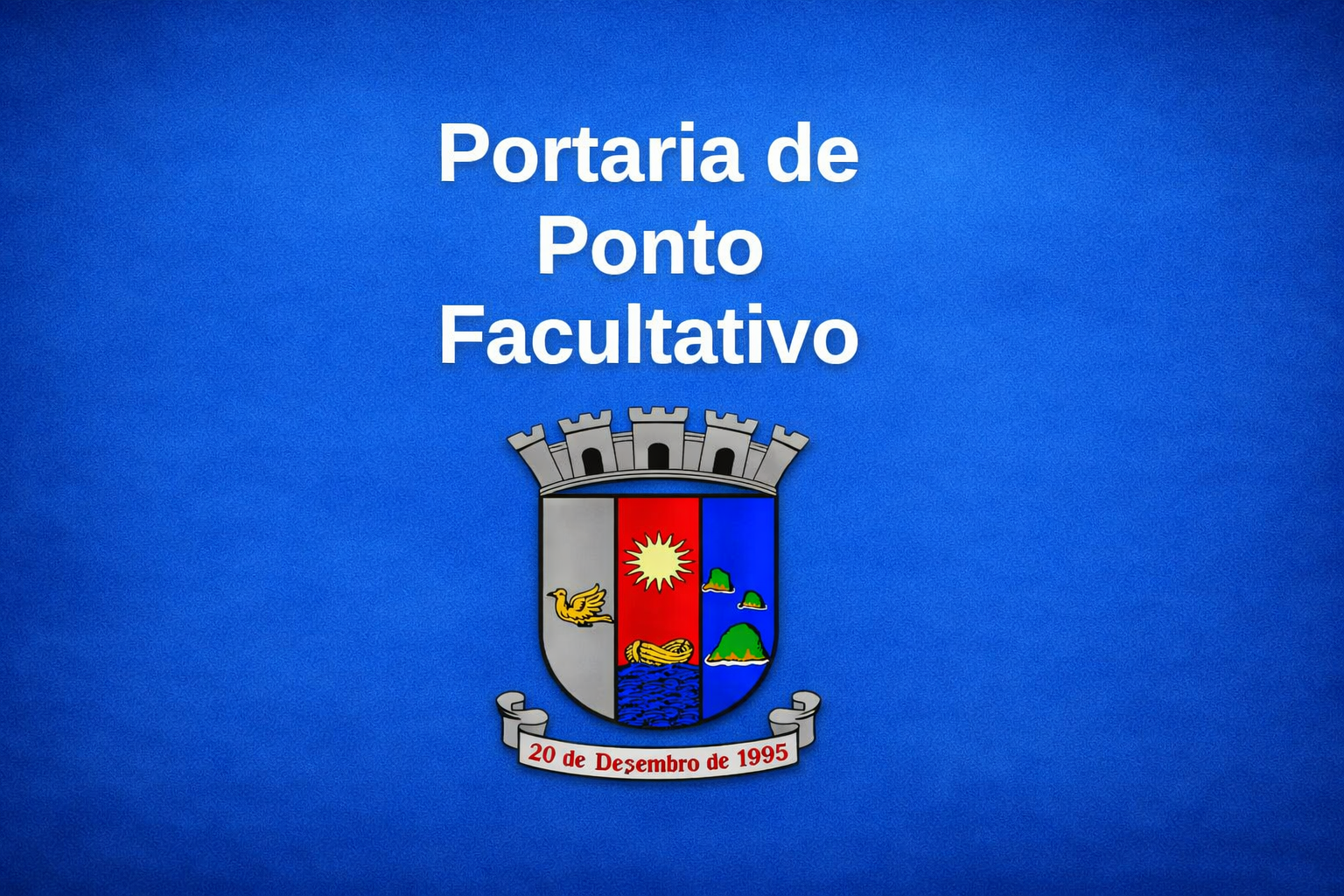Câmara decreta ponto facultativo em Corpus Christi