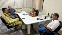 Câmara recebe Capitão do Corpo de Bombeiros para apresentação de demandas e fortalecimento da parceria institucional